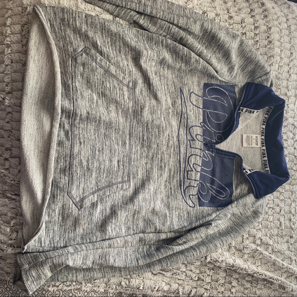 Pink oversized pull over
